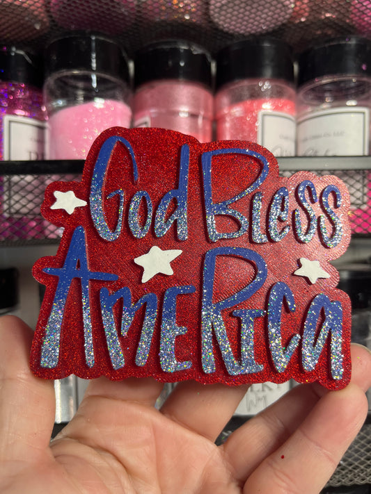 God Bless America Freshie