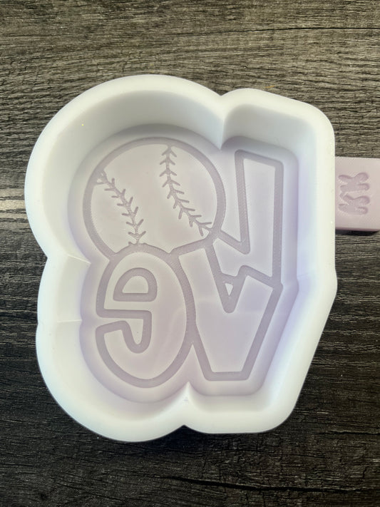 Love Baseball Mold B-Grade