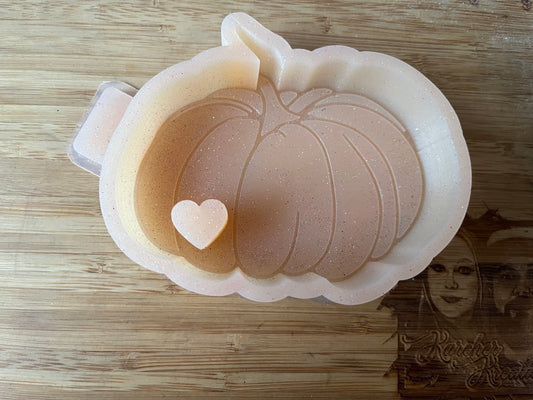 Pumpkin heart  destash