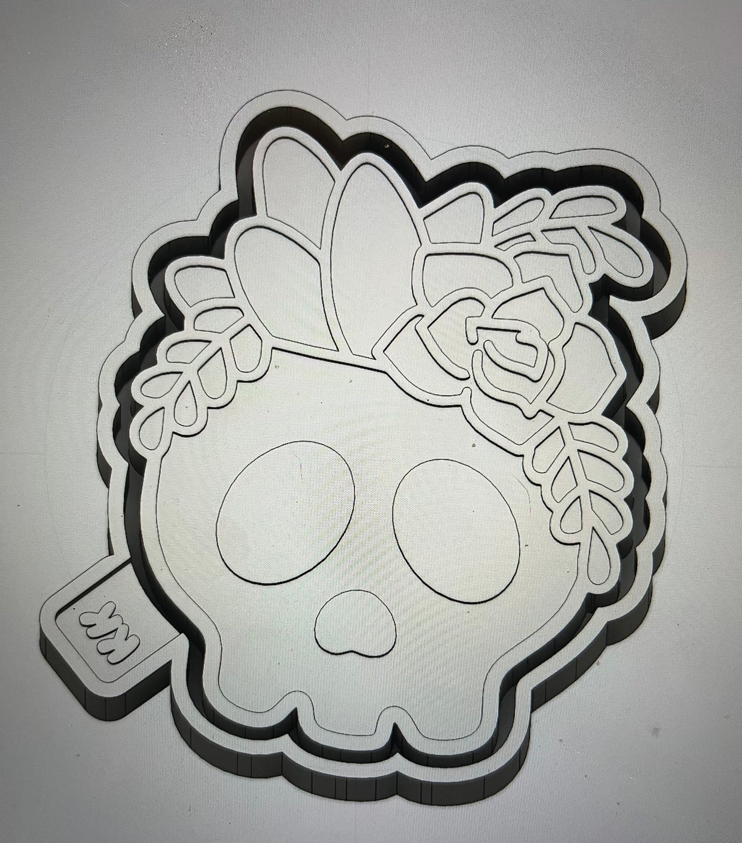 Skull Succulent Mold