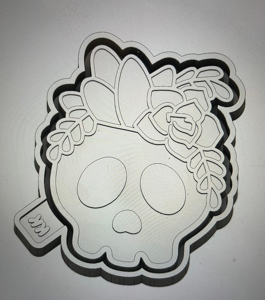 Skull Succulent Mold