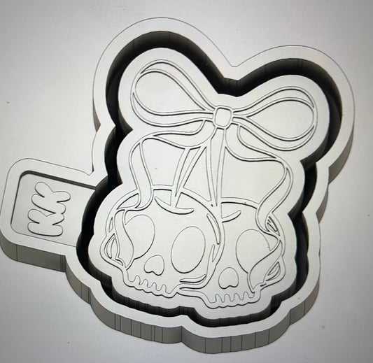 Cherry Skulls Mold