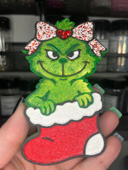 G in Stocking Freshie