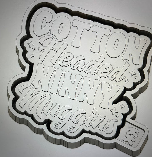 Cotton Headed Ninny Muggins  Mold