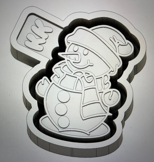Snowman Mold