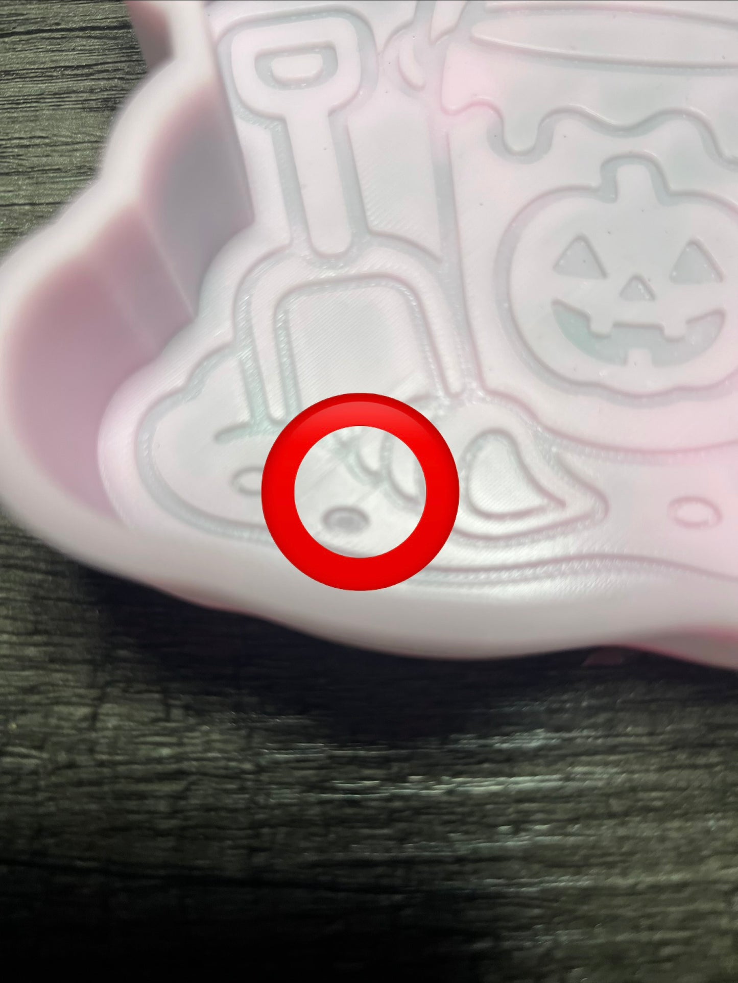 Sand Pale Pimpkin Mold B-Grade