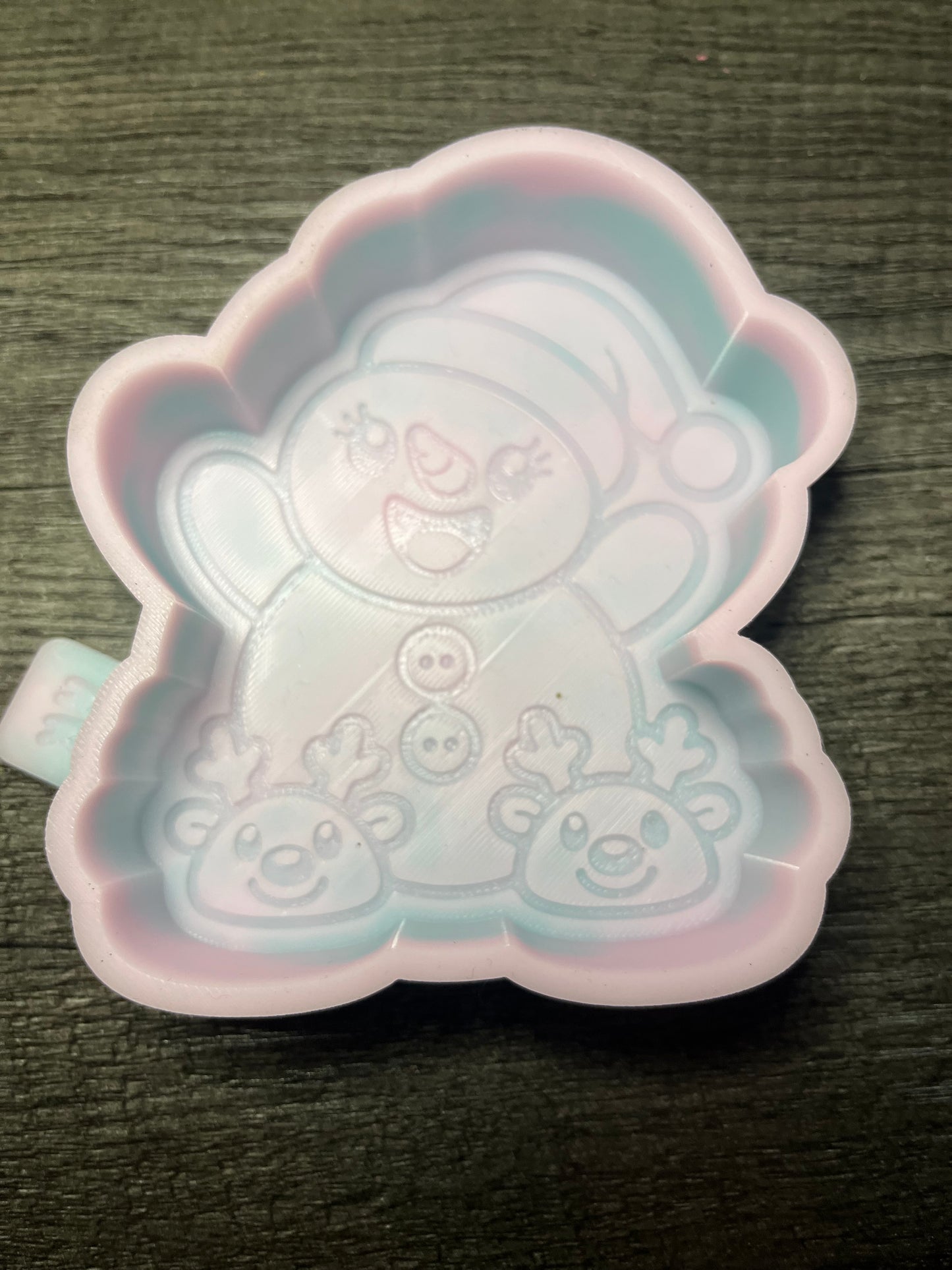 Snowman with Slippers Mold B-Grade