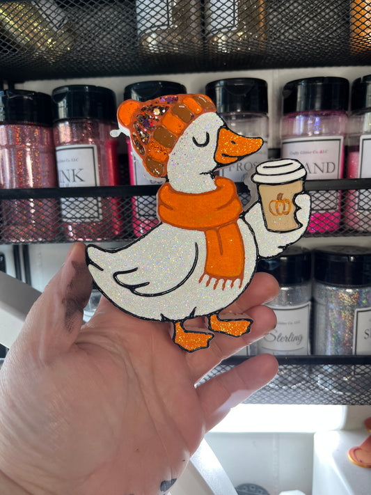 Goose with Scarf Freshie