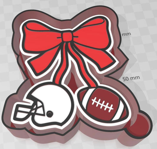 Cherry with Football and Helmet Mold