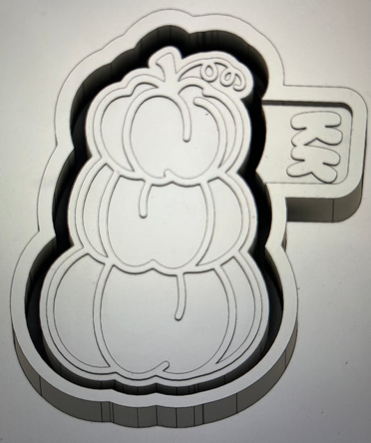 Stacked Pumpkins Mold