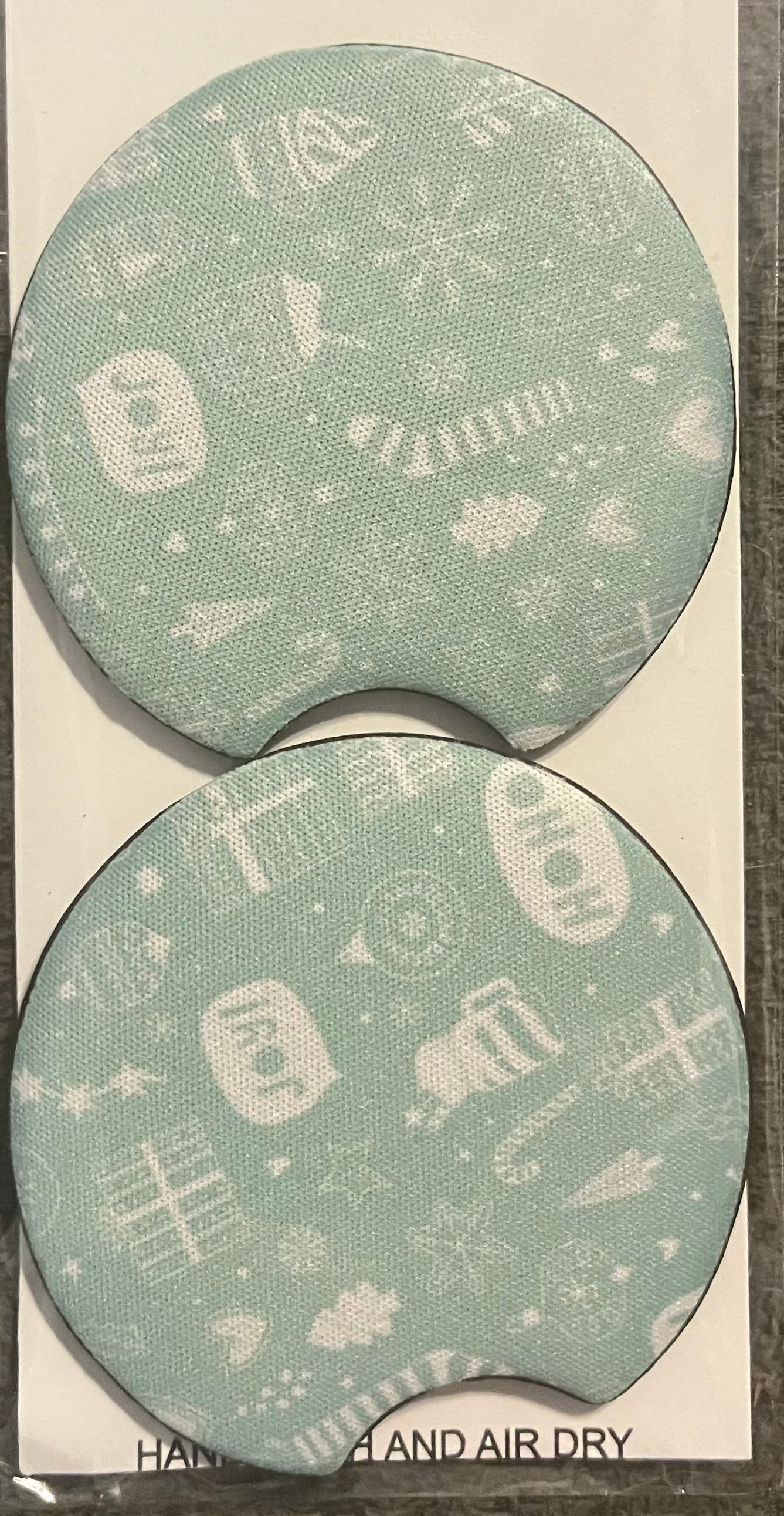 Christmas Car Coaster 2 pack