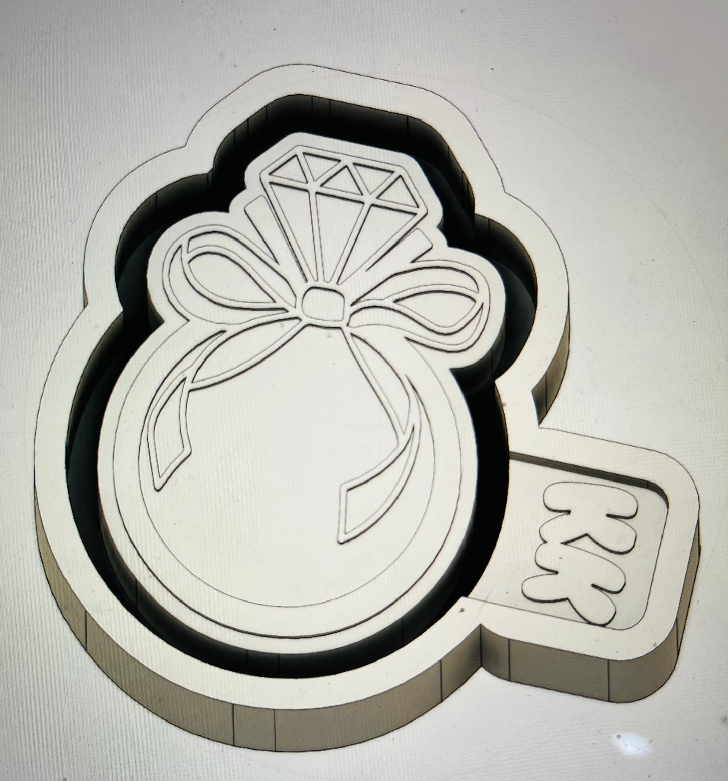 Ring With Bow Mold