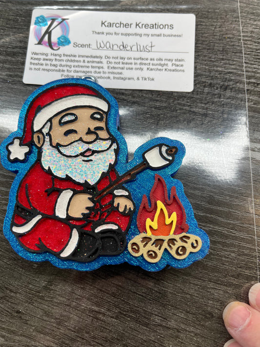 Santa Roasting Marshmallows- Wonderlust