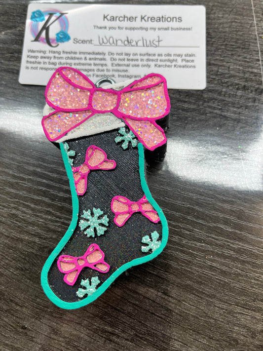 Bow Stocking- Wonderlust