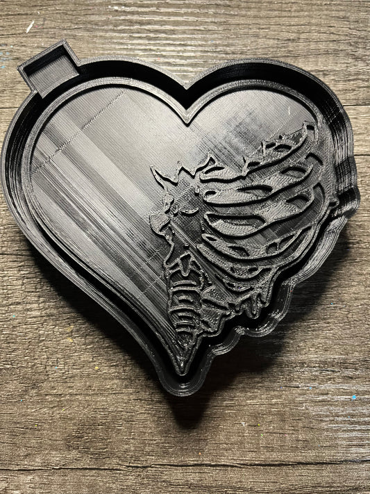 Heart with Rib Cage Mold