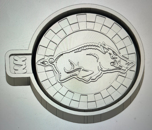 Round Checkered Print RB Mold