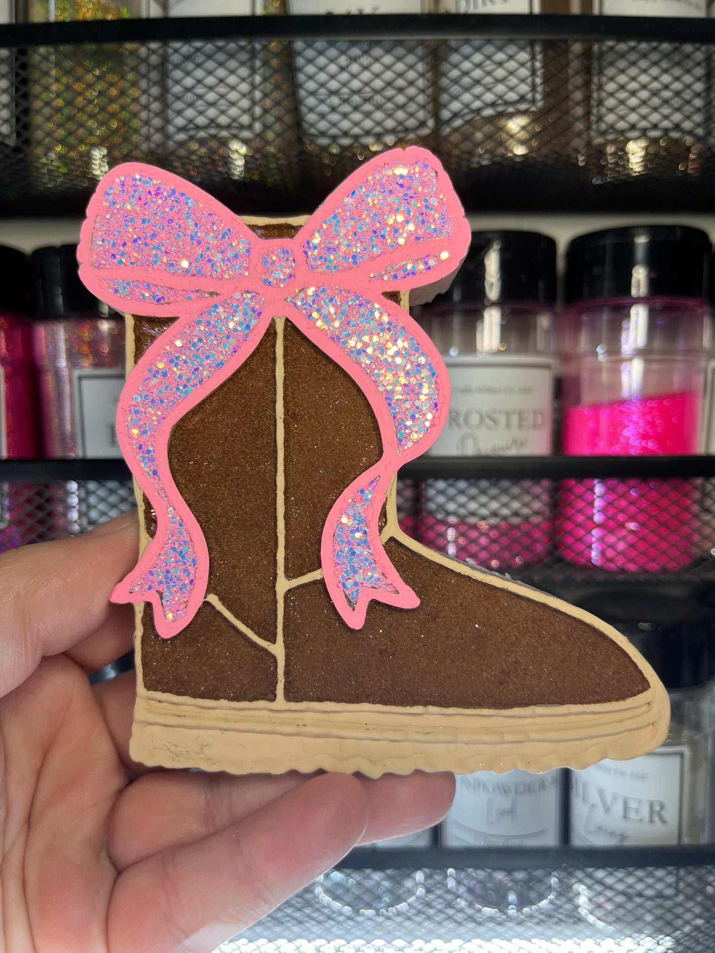 Winter Boot with Bow Freshie