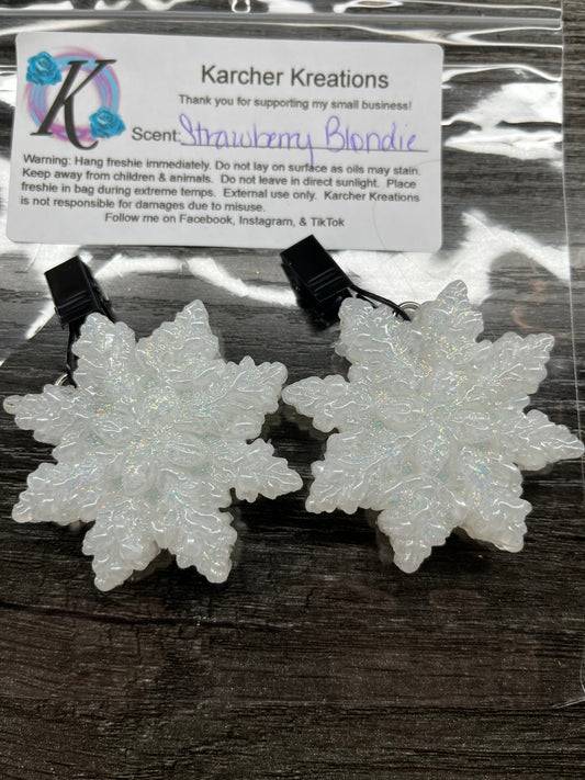 Snowflake Vents- Strawberry Blondie