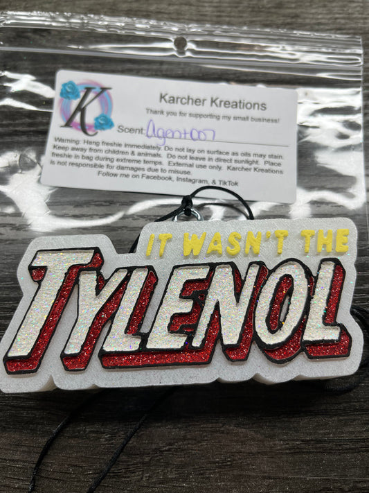 It Wasn’t the Tylenol- Agent 007