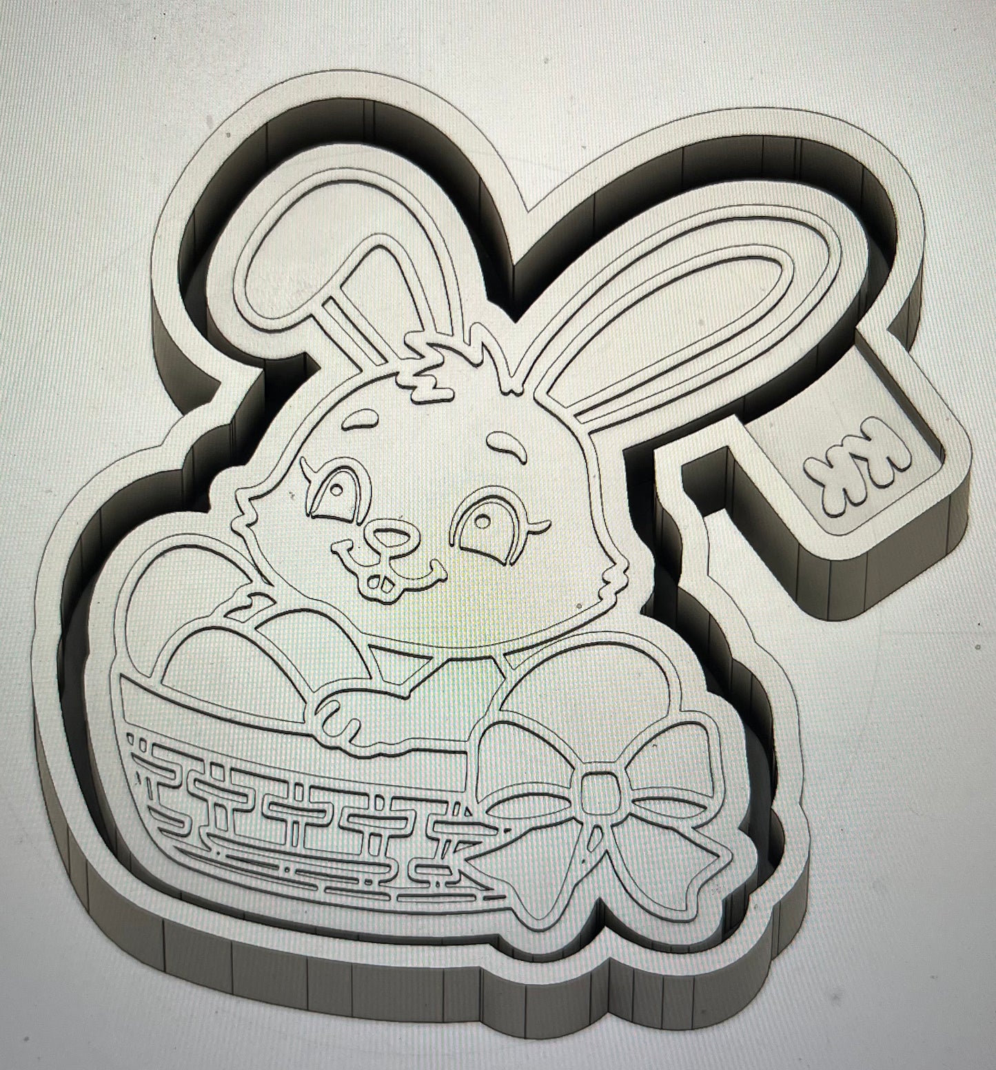 Bunny Basket Mold