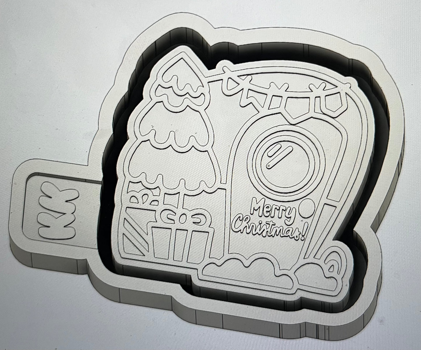 Merry Christmas Camper Mold