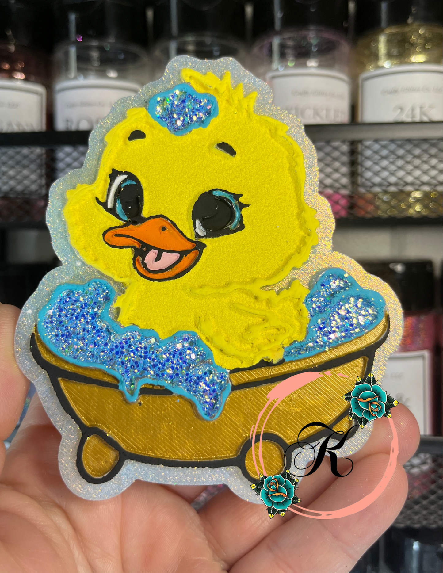 Bubble Bath Duck Mold