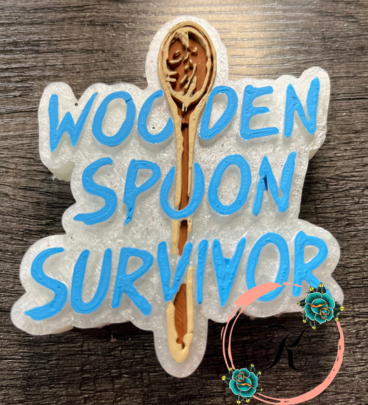 Wooden Spoon Survivor Freshie