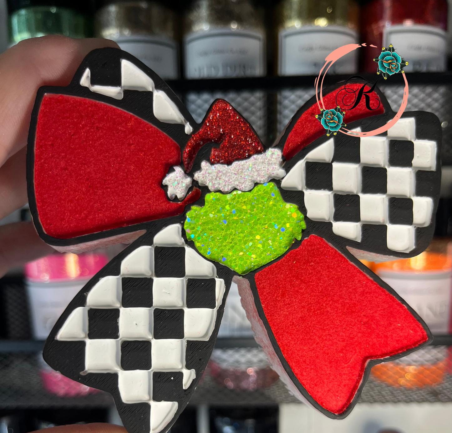 Green Guy Bow Freshie