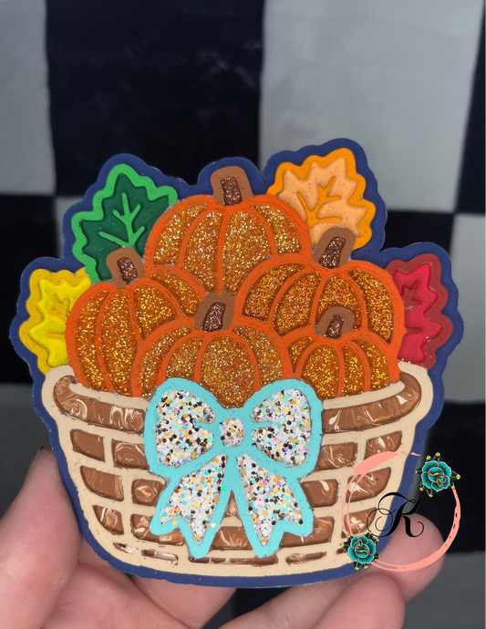 Pumpkin Basket Freshie
