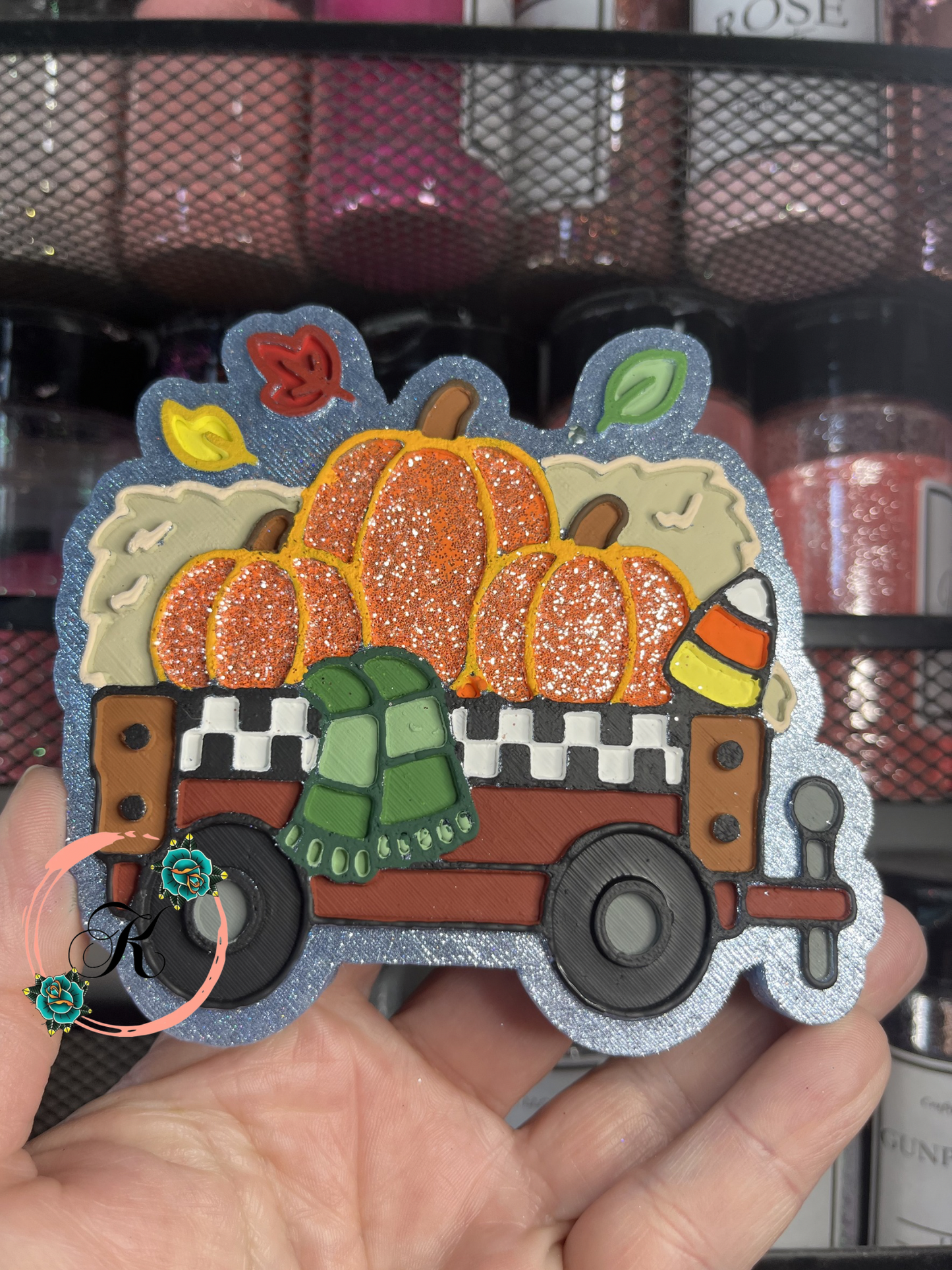 Pumpkin Cart Freshie