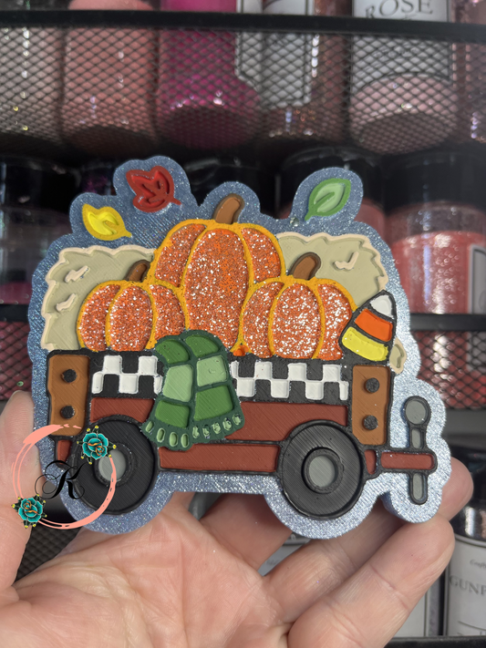Pumpkin Cart Freshie