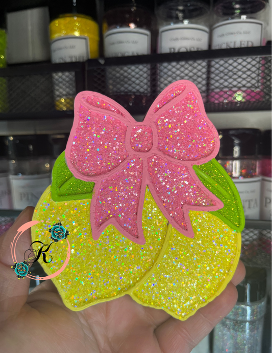 Lemon with Bow Freshie