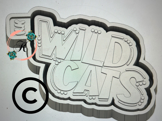 Wildcats Doodle Mold
