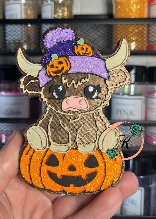 Highland on Pumpkin Freshie