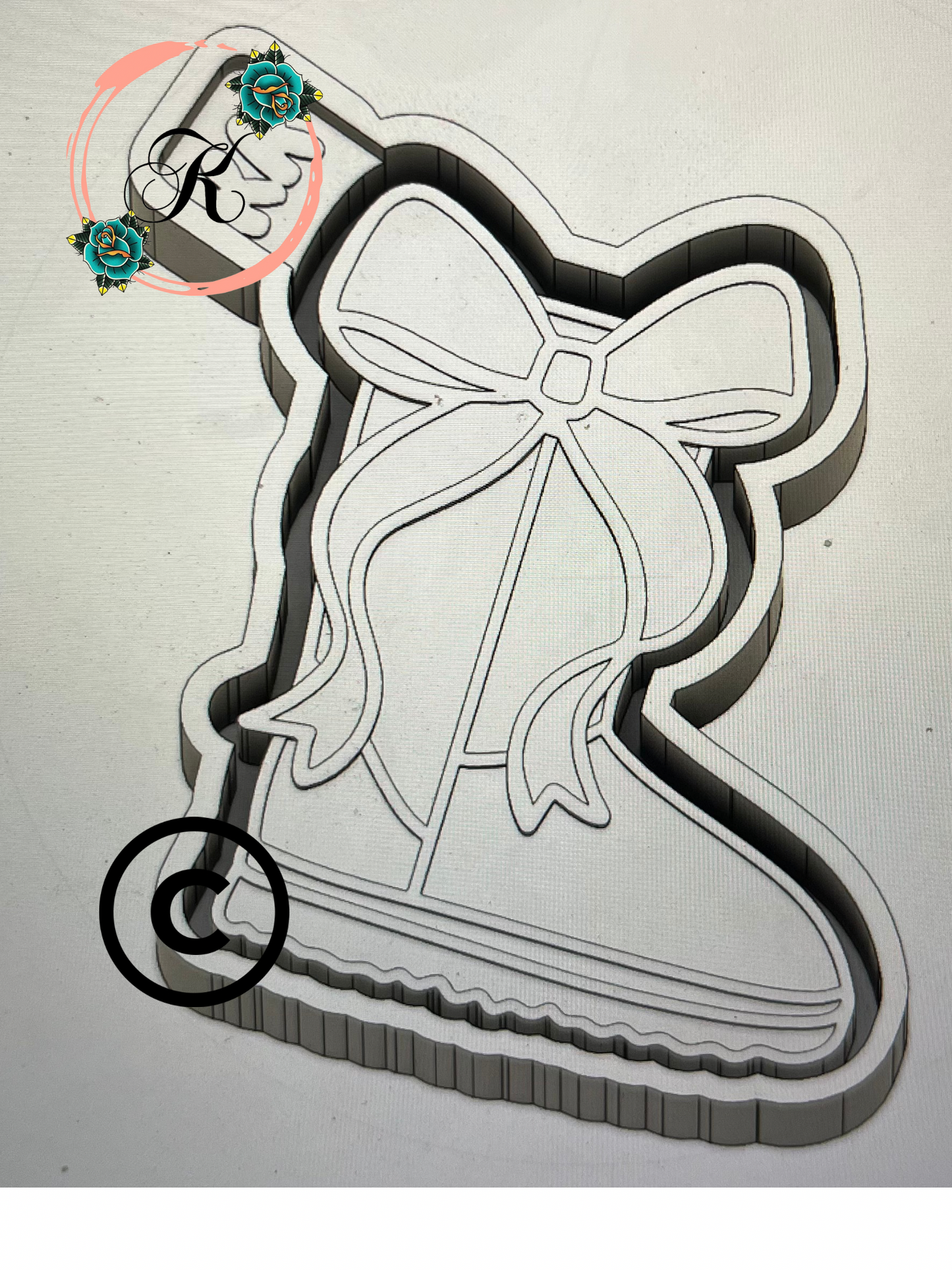 Snow Boot With Bow Mold