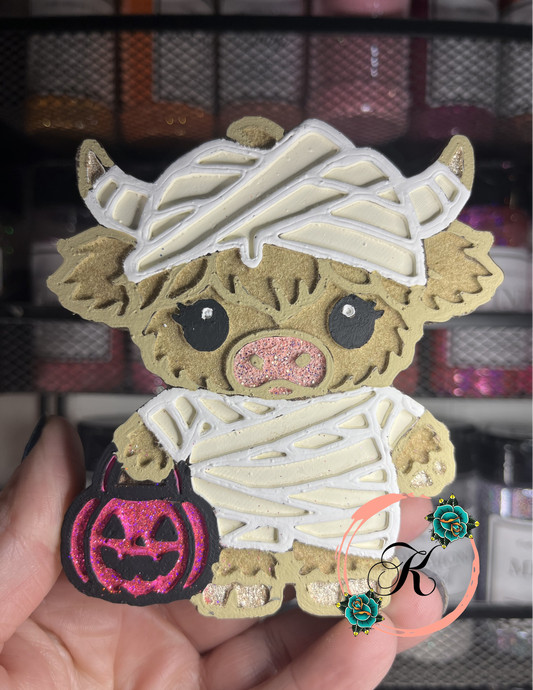 Highland Cow Mummy Freshie