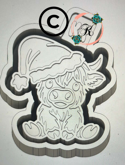Highland Santa Mold