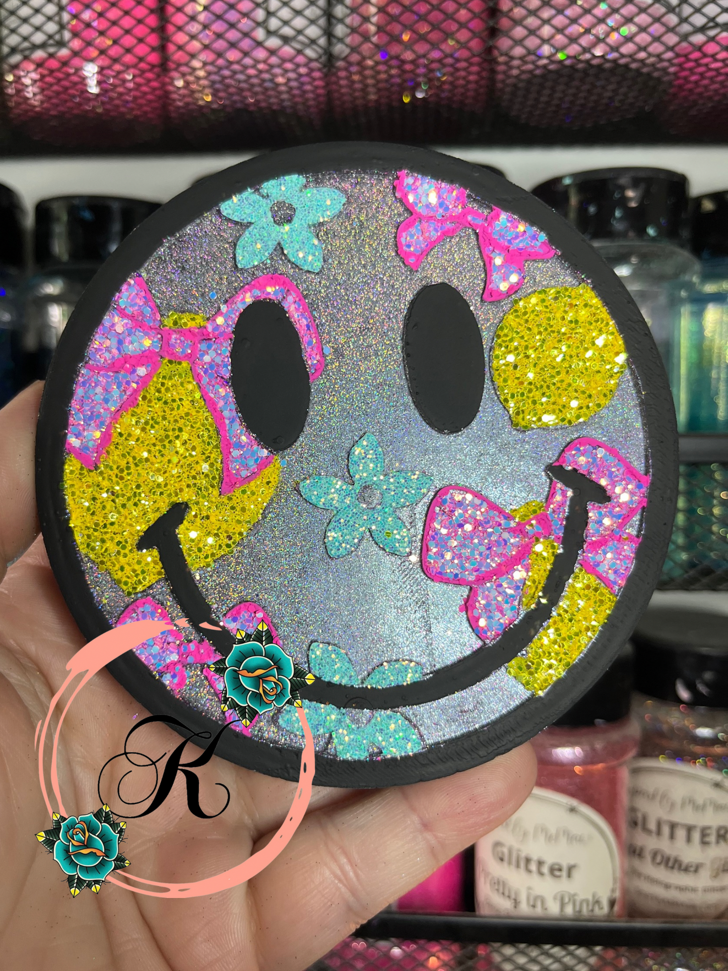 Happy Face Lemon Freshie