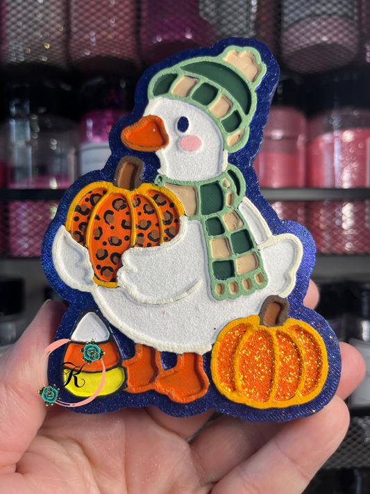 Goose Pumpkin & Candy Corn Freshie