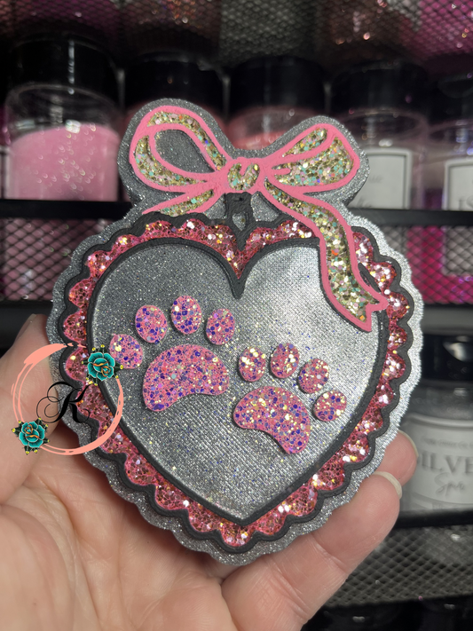 Paw Print Charm Freshie