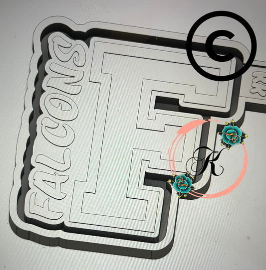 F Falcons Mold