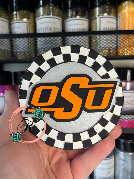 Checkered Print OSU Freshie