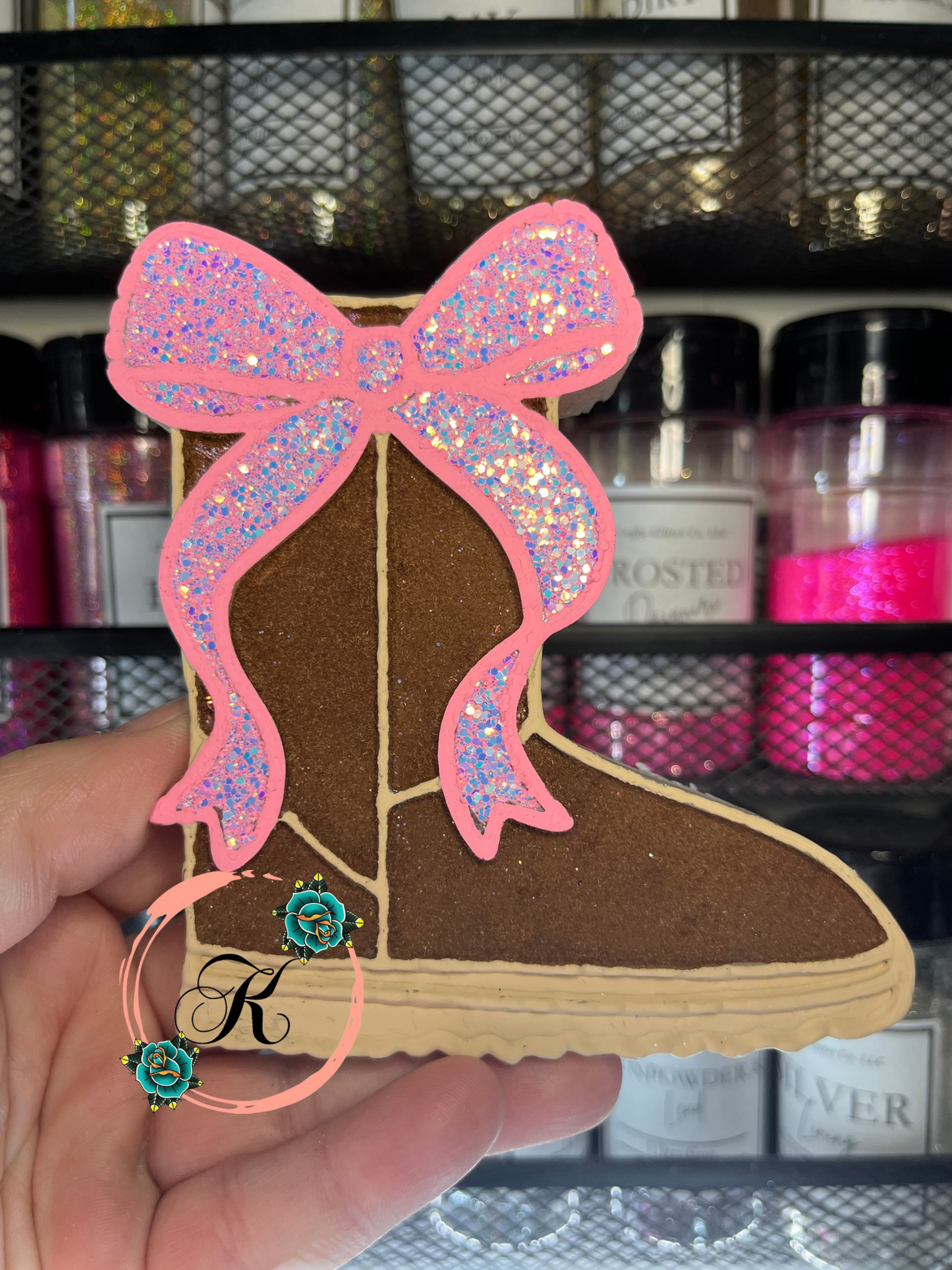 Snow Boot With Bow Mold