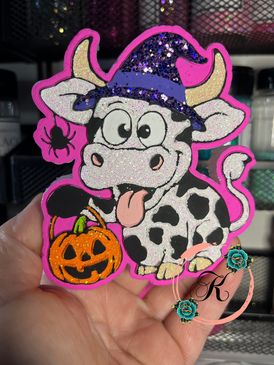 Cute Halloween Cow Freshie