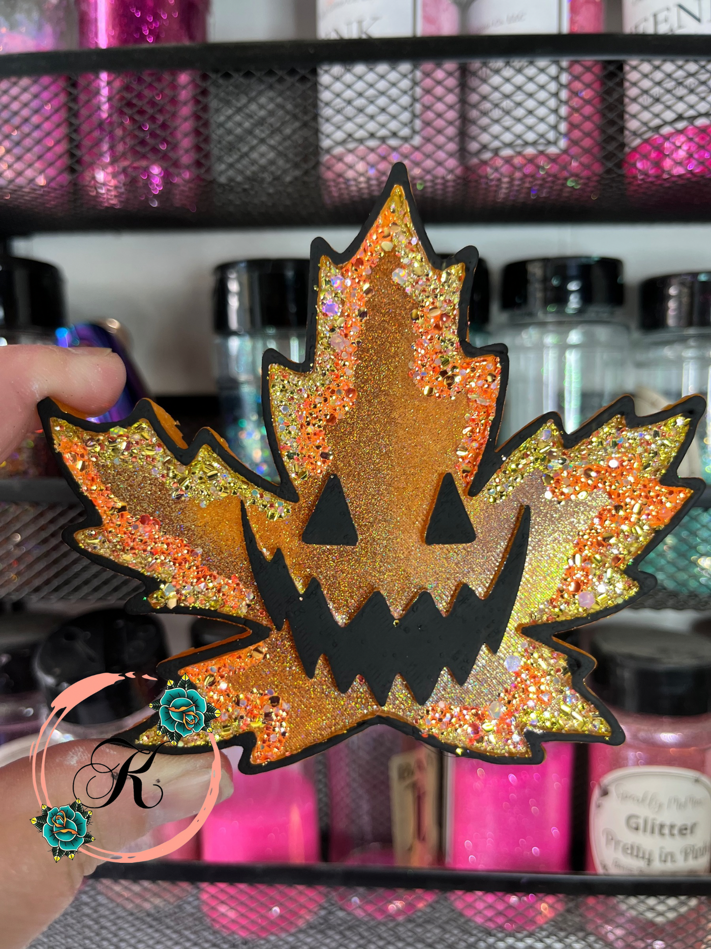 Pumpkin Leaf Freshie
