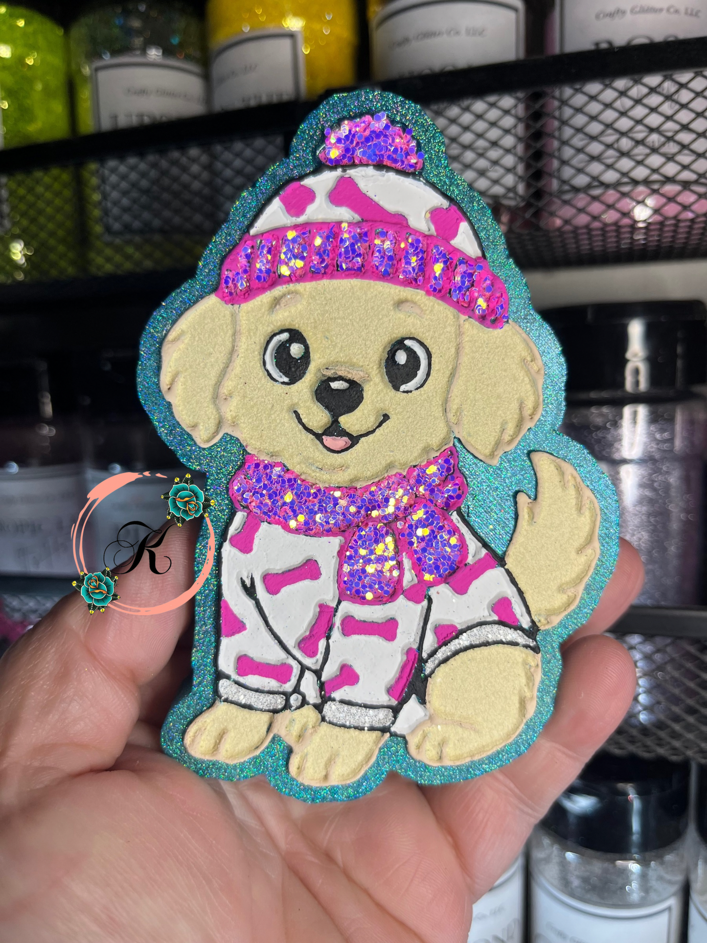 Dog with Bone Shirt Freshie