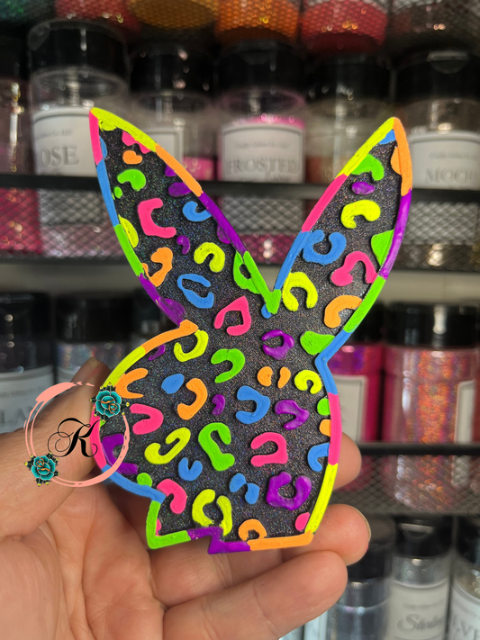 Cheetah Print PB Bunny Freshie