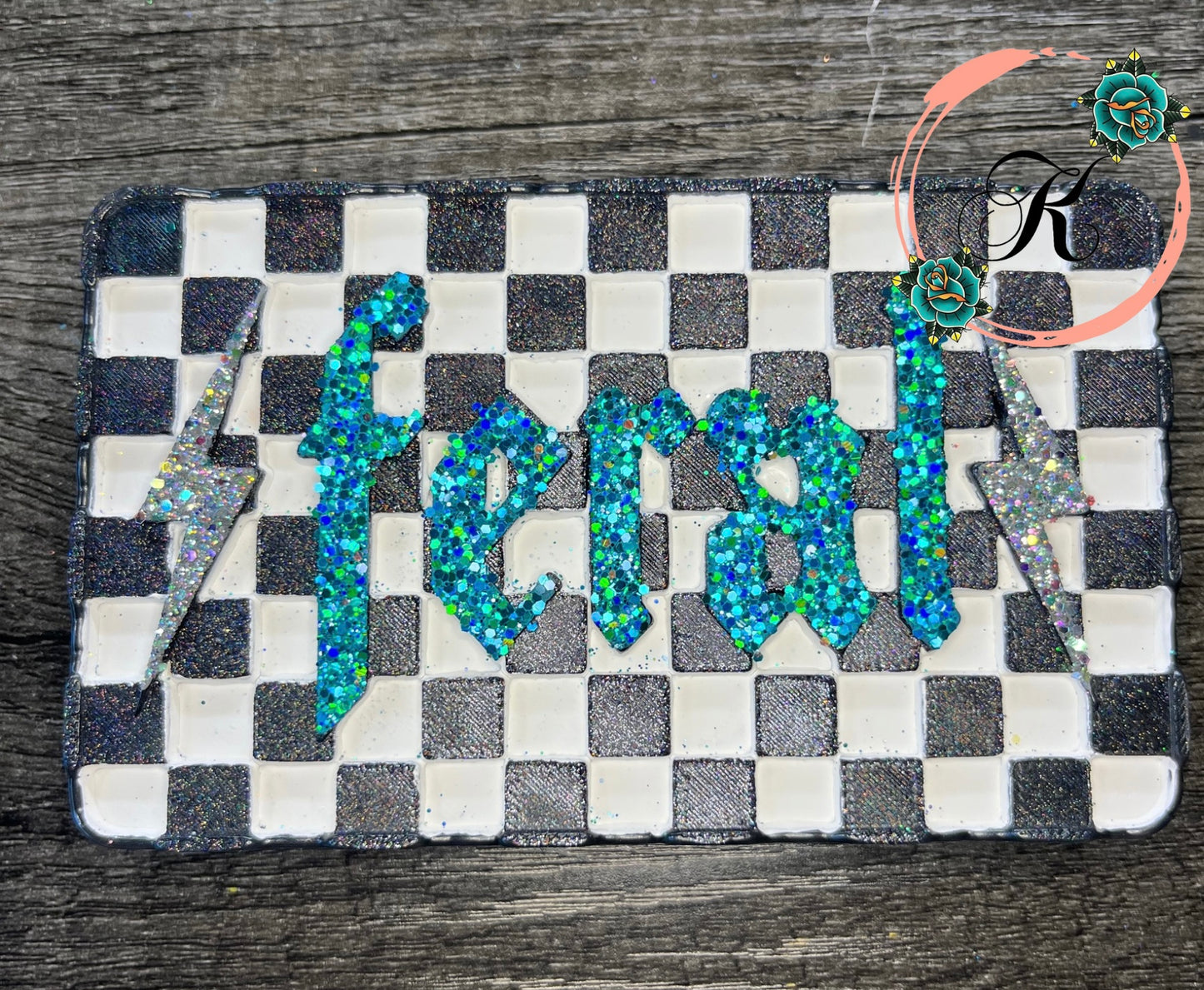 Checkered Print Feral Freshie