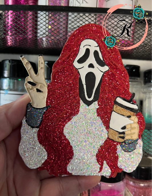 Scream Mask Girl Freshie