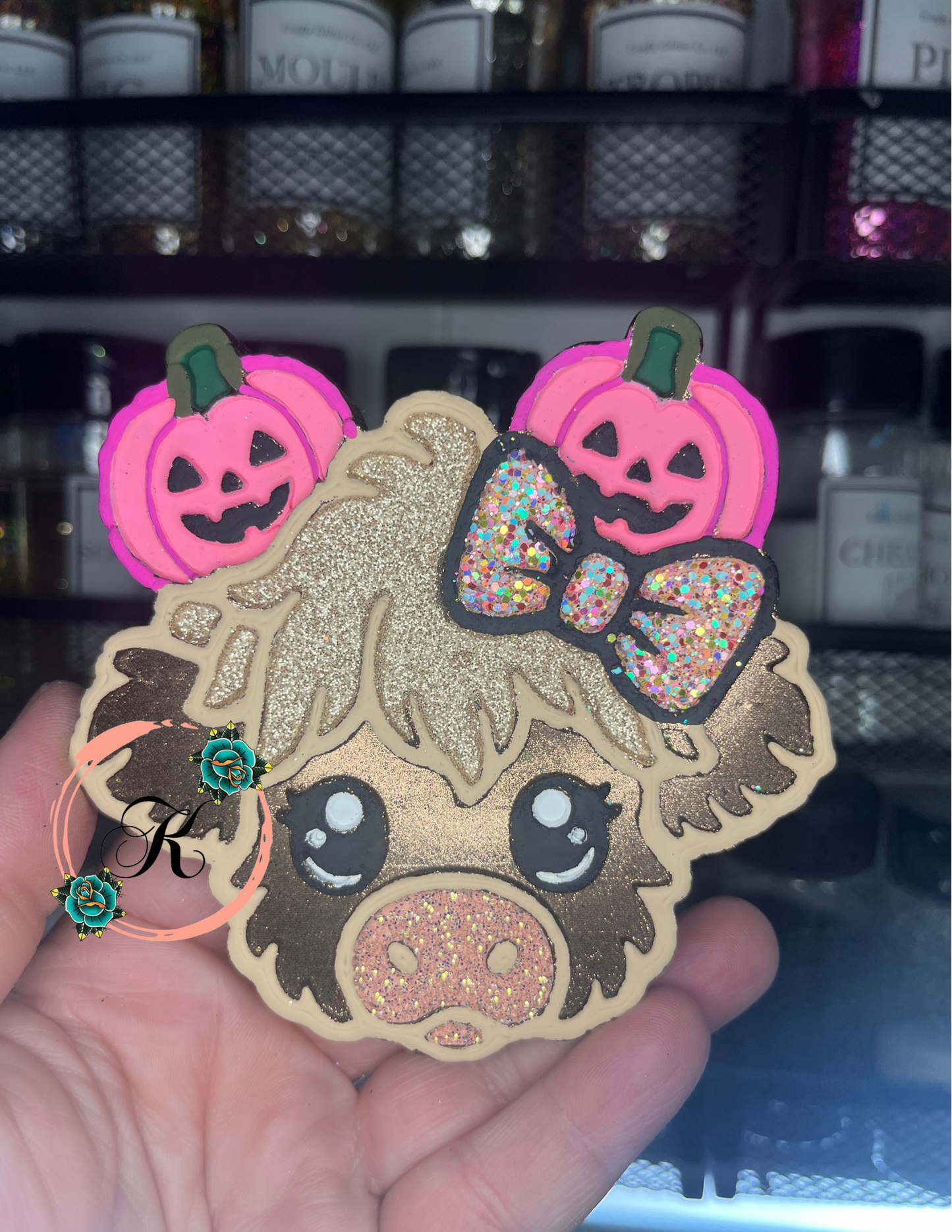 Highland with Pumpkin Buns Freshie